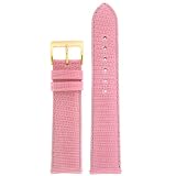 Watchband Genuine Lizard light Pink 16mm
