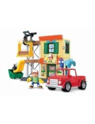 Toy: Handy Mannys Workshop and Truck Playset - Fisher Price