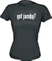 got jacoby? Women's Tee Shirt in 6 Colors Small thru XXL
