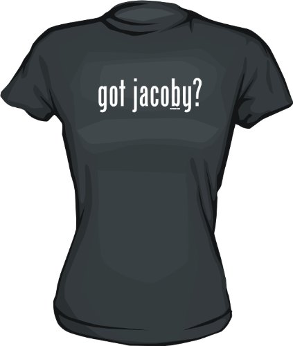 got jacoby? Women's Tee Shirt Medium-Pink Babydoll (petite fit)