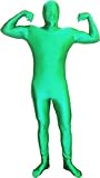 Full Body Green Spandex Suit Costume Small / Medium Size