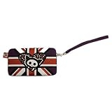Skelanimals Frame Wallet the Push to Open Clasp and Wristlet Strap. Kit the Cat