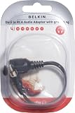 Belkin Rca/Din5 Adapter W/Ground * 2Xrca-M/Din5F