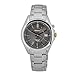 Seiko Men's SKA527 Kinetic Movement Stainless Steel Dark Beige Dial Watch