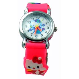 Sweet Kitty Wristwatches for Kids - Choose your Color!
