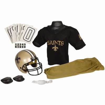 New Orleans Saints Kids/Youth Football Helmet Uniform Set
