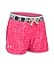 Under Armour Girls' Printed Play Up Shorts, Harmony Red (962)/Peach Horizon, Youth Medium