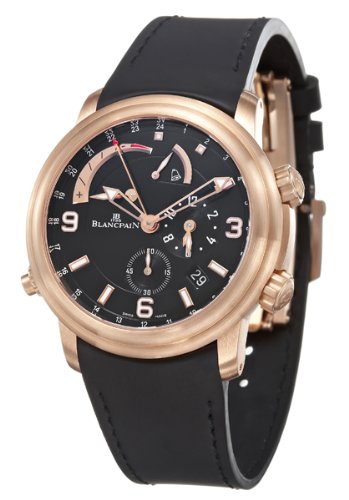 Best Price Blancpain Leman GMT Alarm Men's Automatic Watch 2841-36B30-64B
