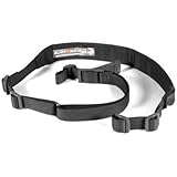 Blue Force Gear Molded Acetal Adjuster No Quick Release Attached with TriGlide instead of Loop Lock Sling 2-Point Combat Sling Padded VCAS-200-OA-BK