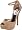 Steve Madden Women's Haadly-S Open-Toe Pump,Blush Suede,6.5 M US