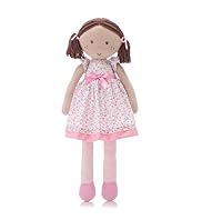 Sweet Lovelies Small Brown Rag Doll