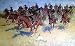 Cavalry Charge, Art Poster by Frederick S. Remington