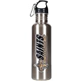 New Orleans Saints NFL 26oz Stainless Steel Water Bottle