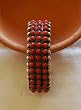 Sterling & Coral Bracelet