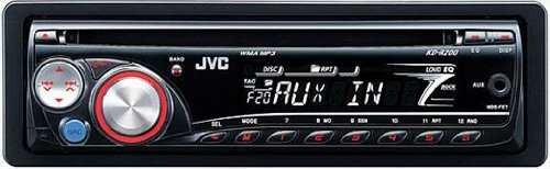 JVC KD-R201 CD Receiver with Front Aux in and RDS Tuner
