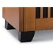 Salamander Chameleon Block Feet for Sonoma and Hampton Twin-Width A/V Cabinets (Black)