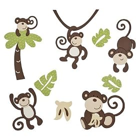 CoCo & Company Wall Decals - Monkey Time