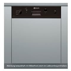 Bauknecht GSIK 6518/1 BR Integrierbarer Einbaugeschirrsp�ler Braun / AAA / Wasserverbrauch: 12 L / Energieverbrauch. 1.05 kWh / Schallleistung: 48 dB / 60 cm