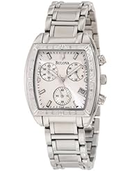 Bulova Womens 96R163 Diamond Bezel Watch