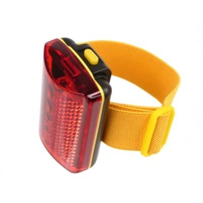 High-Visibility RED LED Personal Safety Flasher - Walking, Running, Biking - Just 3 Oz!