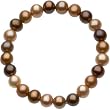 Freshwater Cultured Dyed Chocolate Pearl Bracelet