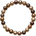 Freshwater Cultured Dyed Chocolate Pearl Bracelet
