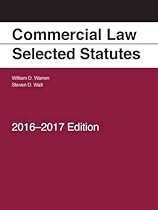 Commercial Law: Selected Statutes