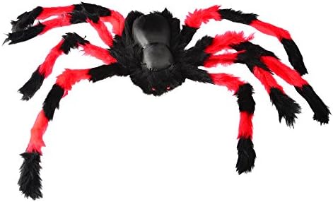 75cm Large Size Plush Black &amp; Red Spider made of wire and plush Funny Toy for party or Bar KTV halloween decoration