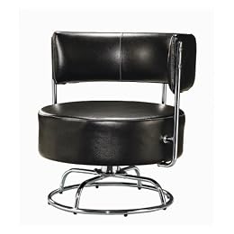 Tribeca Swivel Chair - Black : Target from target.com
