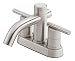 Danze D301058BN Parma Two Handle Centerset Lavatory Faucet, Brushed Nickel