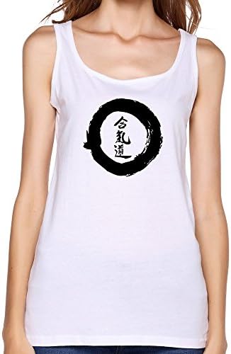 RUIFENG Women's Akido Small Hot Topic Tops- M White