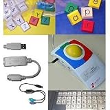 BigKeys Keyboard Accessories - BigTrack Trackball Switch Adapted