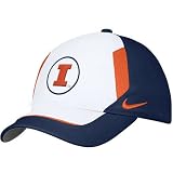 Nike Illinois Fighting Illini Navy Blue 2008 Coaches Swoosh Flex Hat