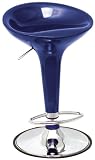 Premier Housewares Adjustable Bar Stool with Chrome Base and Footrest, Set of 2, 90 x 44 x 42 cm, Blue Reviews 41swZwcwftL. SL160 Premier Housewares Adjustable Bar Stool with Chrome Base and Footrest, Set of 2, 90 x 44 x 42 cm, Blue Reviews