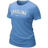 Nike North Carolina Tar Heels (UNC) Ladies Carolina Blue 2010 Arch T-shirt