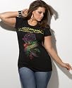 Ed Hardy Plus Size Love Life Short-Sleeve Tee