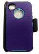 Otterbox Defender Series Case for the Apple iPhone 4 4S in Blue / Purple