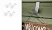 Christmas Mountains Mfg Inc VSH054-Santa s Solution J style Vinyl Siding Hooks 4 pk