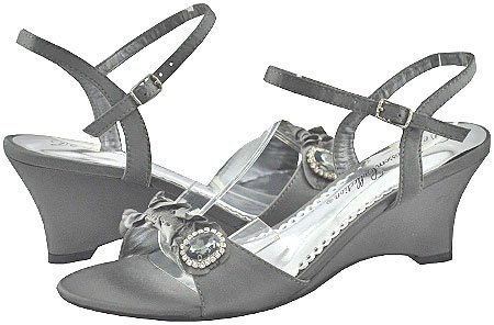 Blossom Lizzy-12 Pewter Women Dress Sandals