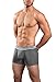Obviously Naked Boxer Brief 3 inch Leg (Medium, Graphite)