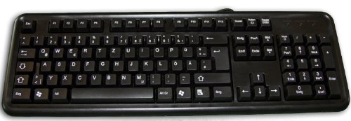 Datacal German Language Typing Computer Keyboard for PC (250)