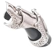 Warrior Fighter Pewter Finger Armor Ring
