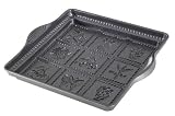 Nordic Ware Cast-Iron Aluminum 9-by-9-Inch English Shortbread Pan