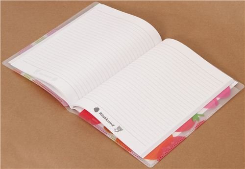 Imagen 4 de Cuaderno de ejercicios Rilakkuma con fresas y flores