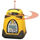 David White 48-3175 Interior/Exterior Dual-Grade Split-Beam Rotary Laser with LCD