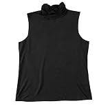 Misses Bay Studio Sleeveless Mock Neck Top