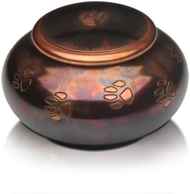 Pet Urn - Paw Series Cremation Urn for Dogs, Cats Ashes By Pet Memory Shop (Small)