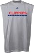 Los Angeles Clippers adidas True Court Practice Sleeveless T-Shirt