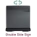 Frameless Double LED Writing Board 17″ X 17″