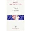 Tristia et autres po�mes